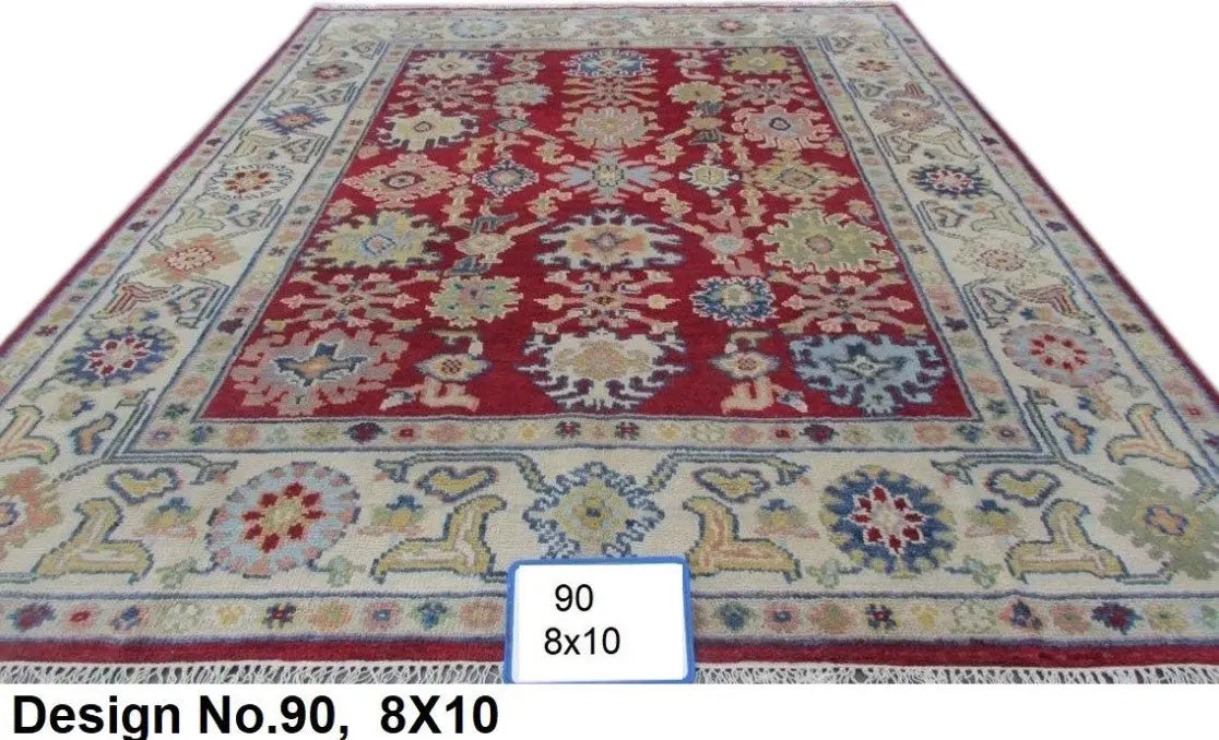 Hand knotted Indian Modern Rug 8'0" x 10'0" ABC Rugs Kilims